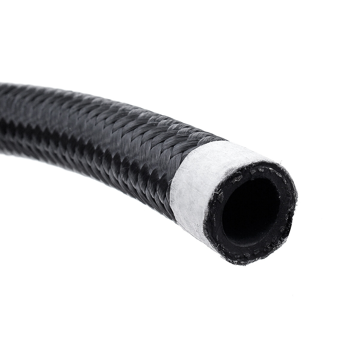 Braided Fuel Line Size Chart AN6 AN-6 6 AN Nylon Stainless Steel SS ...