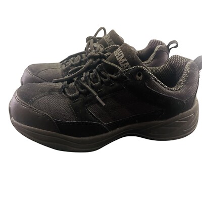 Brahma black steel toe sneakers lace up size 7 | eBay display picture 3