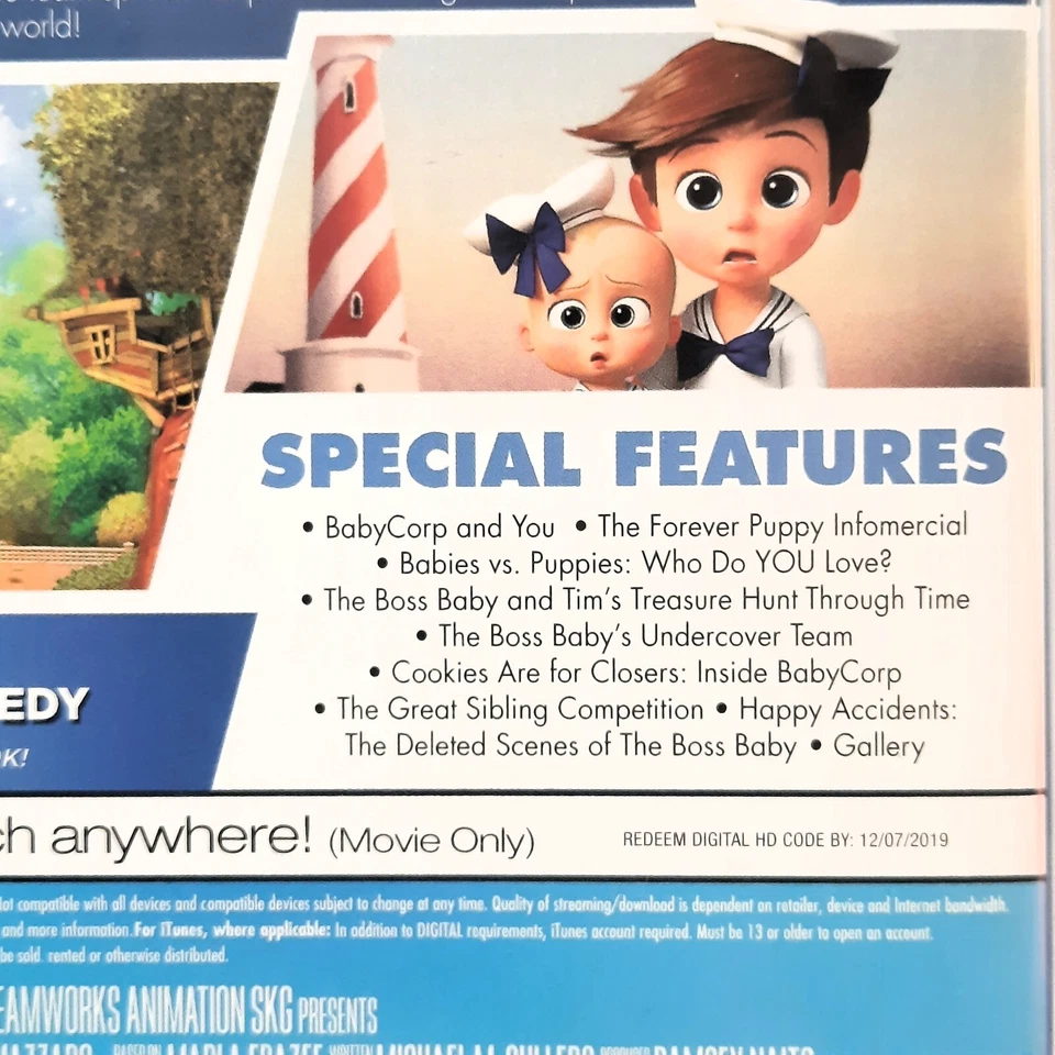 The Boss Baby - Special Edition (Blu-ray 2017) Region B Kids Movie - image 3 of 4