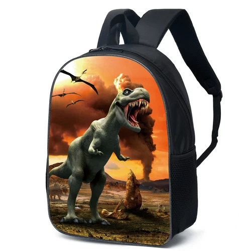 Kids Schoolbag 3D Cartoon Dinosaur Boys Backpack Dinosaur Backpack Schoolbag US - Bild 11 von 45