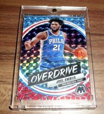 2019-20 Mosaic Joel Embiid Overdrive SSP Prizm Refractor 76ers 📈🔥INVEST 