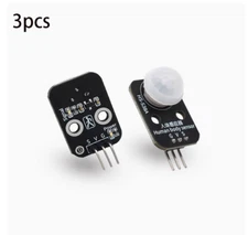 3pcs HS-S38A PIR Infrared Motion Sensor Human Body Infrared Motion Module