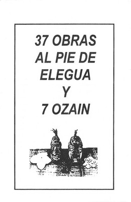 37 OBRAS AL PIE DE ELEGUA - 7 OSAIN Santeria Cuba Orishas Orichas