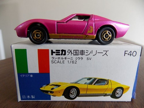 Tomica Lamborghini Miura Foreign Car Series Super Rare Close To Door Opening JP - Picture 3 of 10