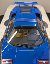 AUTOart Signature 1/18 Lamborghini Countach Walter Wolf Edition Blue 74652