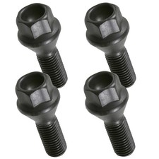 4x FEBI RADMUTTER STEHBOLZEN FÜR BMW 3er E36 E46 E90 E91 E92 E93 M12 X 1,5