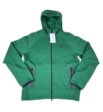 Nike Tech Fleece Windrunner Full Zip Hoodie Men  s Size Medium Green FQ1883-341