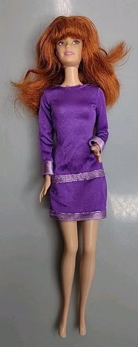 Vtg 2002 Barbie Scooby Doo Barbie As Daphne Doll 55887 Mattel Cartoon Network
