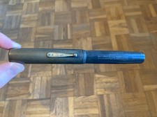 Rare Waterman No 20 Oversized Eyedropper Fountain Pen Ideal #10 14k Gold Nib