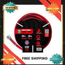 NEW 5/8 x 150ft Farm & Ranch Garden Hose