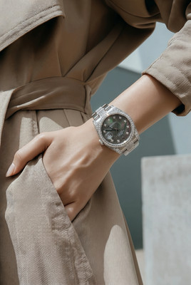 Rolex Datejust 36mm Edelstahl mit Diamantbesatz von LUXUS4YOU