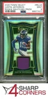 2020 SELECT ROOKIE SWATCHES PRIZM #RSJJE JUSTIN JEFFERSON RC #/99 POP 5 PSA 9