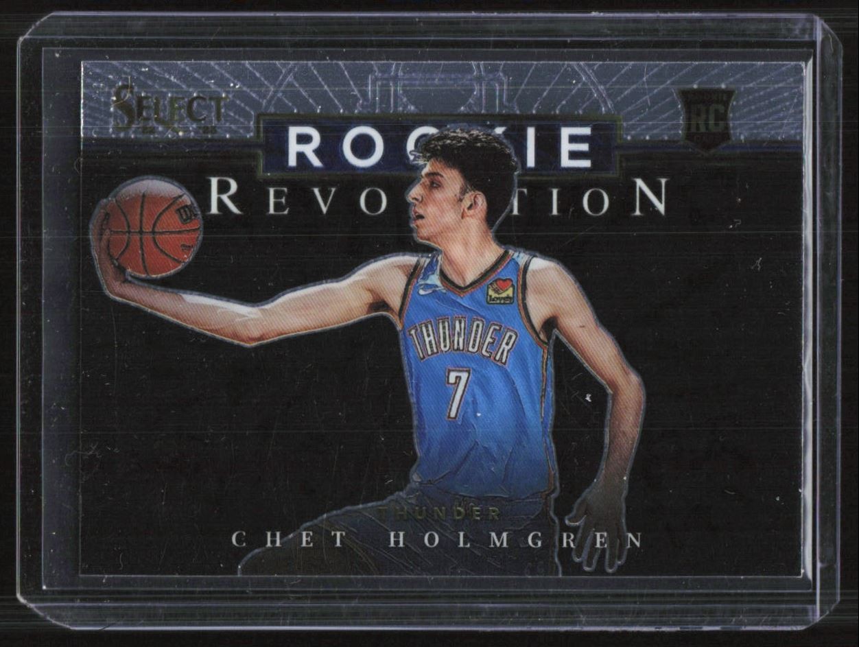 2022-23 Panini Select Rookie Revolution Chet Holmgren Oklahoma City Thunder #18
