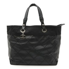 Chanel Paris Biarritz Tote Mm Women Black One Size