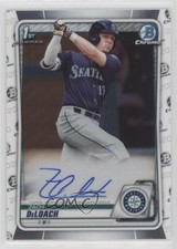 2020 Bowman Draft Chrome Draft Picks Auto Zach DeLoach #CDA-ZD Auto o6b