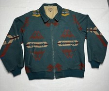 Pendleton High Grade Western Wear Navajo Southwestern Wool Jacket Size XL Rare