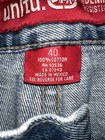 VTG Echo Unlimited Jean Shorts Men’s 40”Blue Denim Y2K Baggy Loose Skater Grunge — photo 4