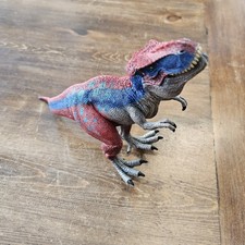 Schleich 2011 Tyrannosaurus Rex Dinosaur Action Figure 11" T-Rex Toy Movable Jaw
