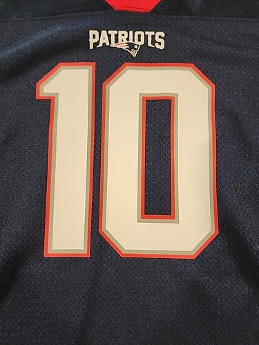 NFL Apparel NEW England Patriots Jersey Shirt #10 Jones Youth Toddler 2T -  NEW - Picture 2 of 10
