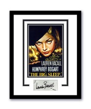 The Big Sleep Lauren Bacall Autographed Signed 11x14 Framed Photo ACOA