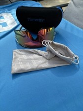 Tifosi Rail non-polarized sunglasses for cycling, baseball. Size L to XL.