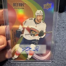 2022-23 Upper Deck Allure Color Flow Full Rainbow Auto Sam Bennett SF-61