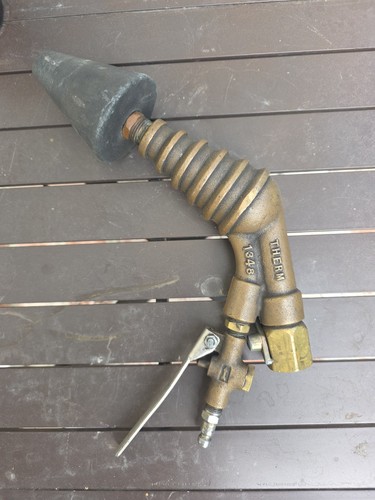 Vintage  Pneumatic Radiator Flush Nozzle / Steampunk Ray Gun (Rare)