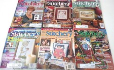 Lot of 6 The Cross Stitcher Cross Country Stitching Needlework Patterns