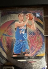 2024-25 Panini Prizm - Instant Impact Nikola Topic #3 Silver Prizm (RC)