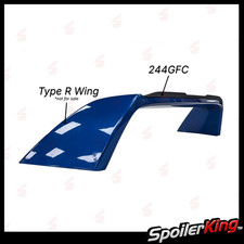 Add-on Gurney Flap Lip Spoiler For Type R Wing Fits Acura Rsx Integra Dc5 244gfc