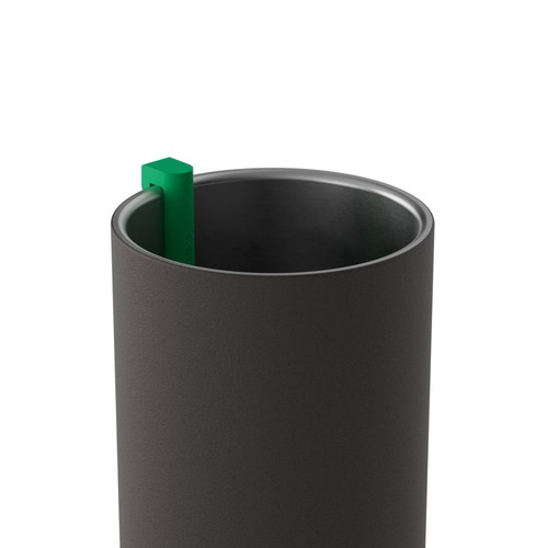 Vaso de Polvo Taza Aislante de Acero Inoxidable con Tapa y Acero Inoxidable... - Imagen 3 de 7