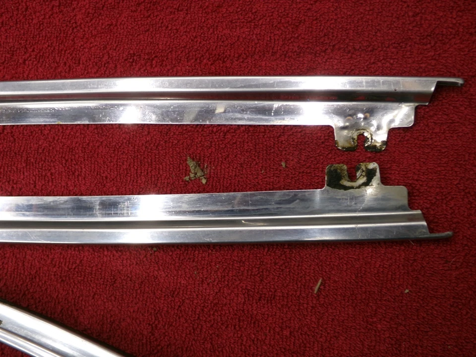 1973   1977 Chevy EL Camino GMC Sprint Roof Drip Rails Molding Trim Foto 4 de 4