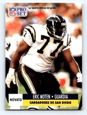 1991 Pro Set Spanish #776 Eric Moten Fresh Break EX-EXMINT