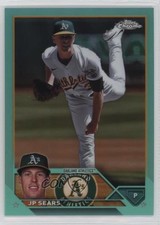 2023 Topps Chrome Update Aqua Refractor /199 JP Sears #USC42 sc8