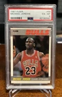 1987-88 Fleer Michael Jordan #59 PSA 6 Second Year Card Chicago Bulls 🐐