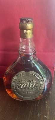 Johnnie Walker Swing Blended Scotch Whisky Bottle Distillery Advertising
