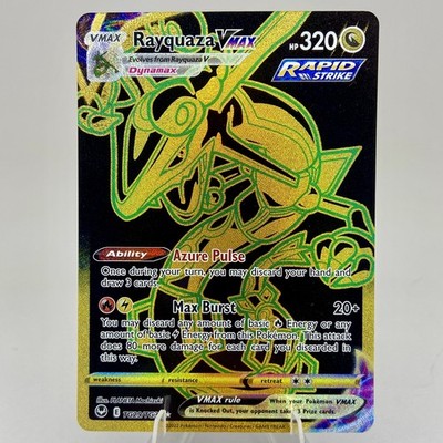 Rayquaza VMAX TG29/TG30 Secret Rare Silver Tempest Trainer Gallery Pokemon NM 