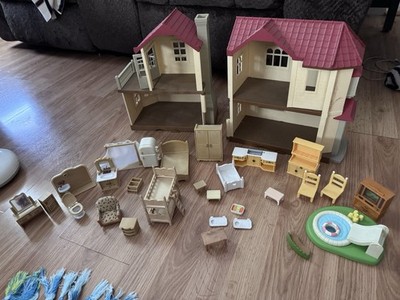 Calico Critters Luxury Townhome, Furniture, Accessories Sylvanian Families