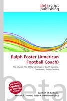 Lambert M. Surhone (U. A.) | Ralph Foster (American Football Coach) | Buch
