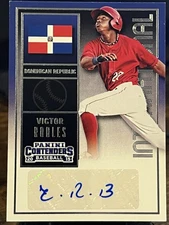 2015 Panini Contenders International Ticket Autograph Victor Robles Auto #30