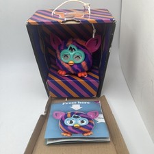 New Open Box Hasbro Furby Boom Mini Pink/Purple/ Orange
