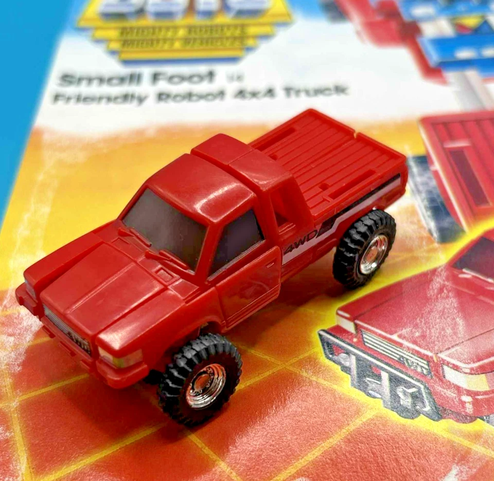 Vintage GoBots SMALL FOOT MR-35 - 1984 Full Cardback High grade - Image 3 of 3