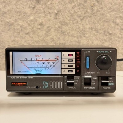 Diamond SX-9000 Auto Cal SWR Power Meter HF/VHF/UHF 1.8-1300MHz 5