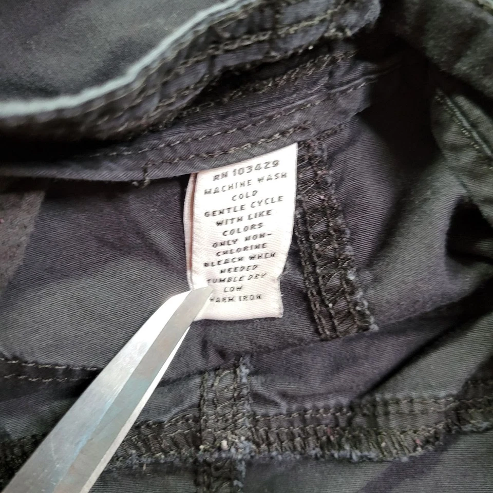 Style & Co. Pantalones Cortos Para Mujer 24W Negro Carga Tiro Alto Informales Verano Comodidad Foto 3 de 4