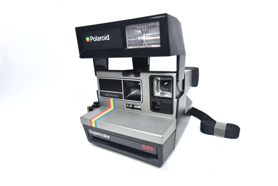 Polaroid Supercolor 635 Instant Film Camera uses 600 Film Fully Tested + Box - Image 3 of 4