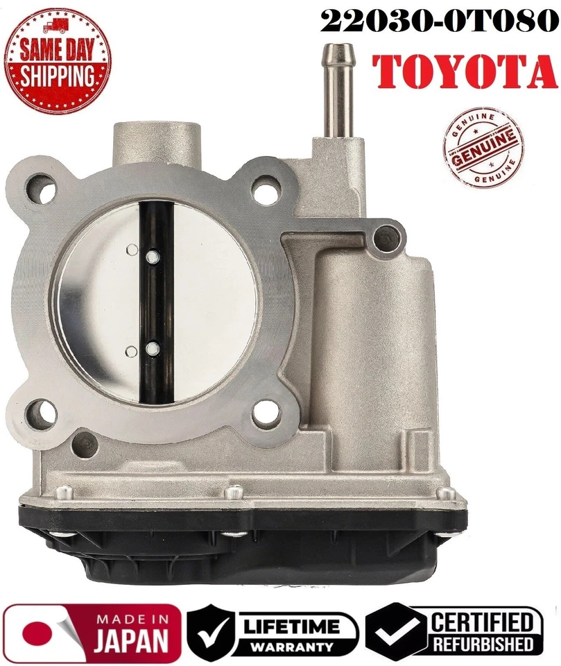 ✅ GENUINE Throttle Body For 2011-2019 TOYOTA & SCION iM 1.8L I4 # 22030-0T080 — 第 2/3 张图片