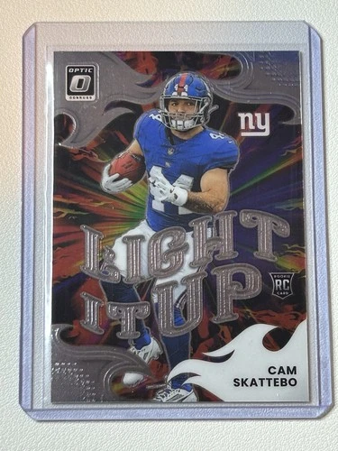 2025 Donruss Optic Cam Skattebo Base (RAW)
