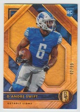 D'ANDRE SWIFT 2020 Panini Gold Standard #108 BASE SET Rookie Card #42/99 SP RC. rookie card picture