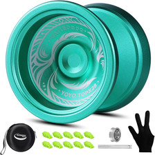Forged Metal Upgraded Yoyo TOPX28 - Green Competitive Yoyo Hardened Forged Yoy