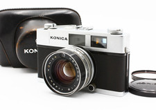  Excellent KONICA Auto S1.6 Rangefinder Hexanon 45mm f/1.6 Lens  From JAPAN